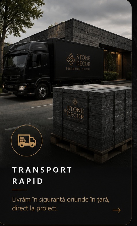 Transport rapid Stone Decor Ideal